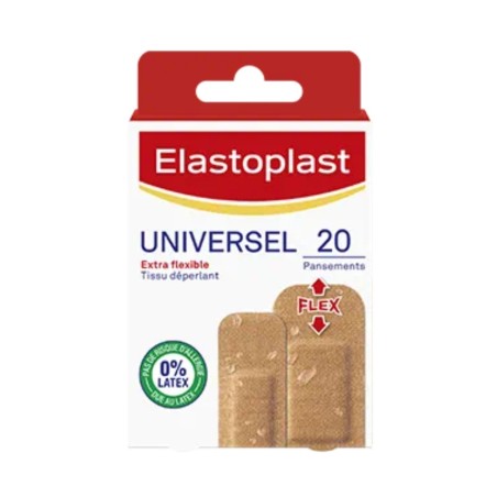 Elastoplast Universel Extra flexible 20 pansements 